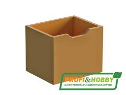 Ящик для стеллажа P&H, эмаль оранж