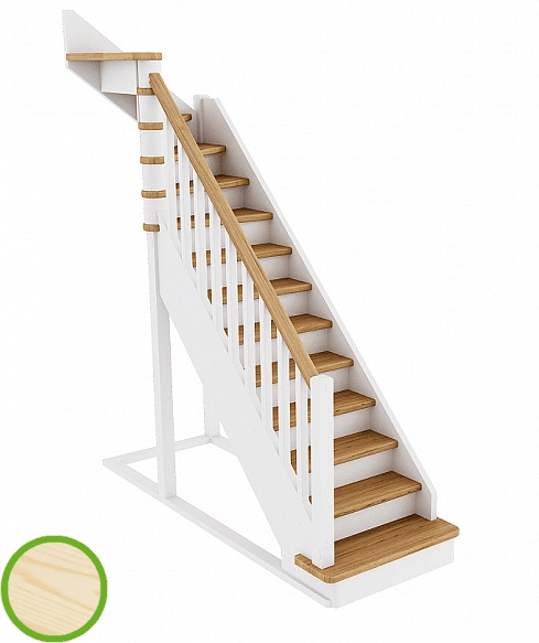 Лестница ЛС-215М из сосны